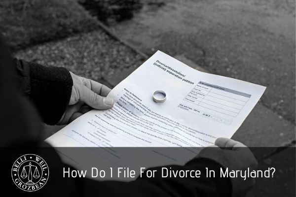 How Do I File For Divorce In Maryland?