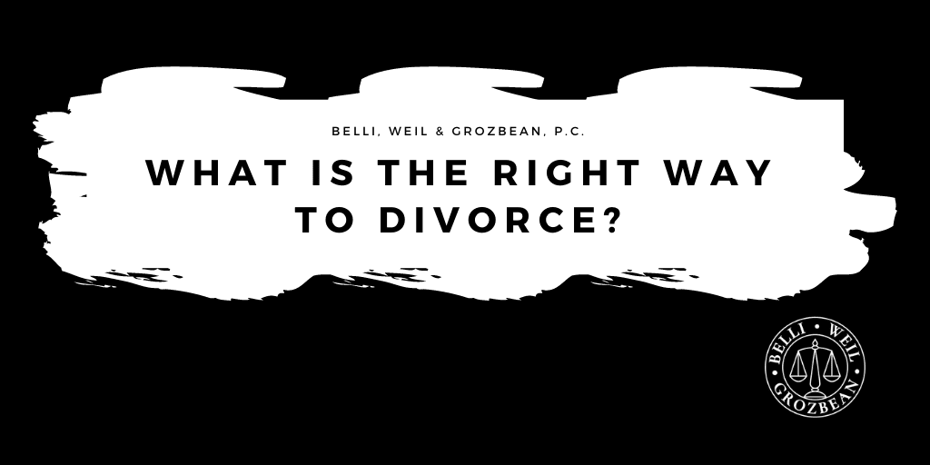 What Is The Right Way To Divorce?